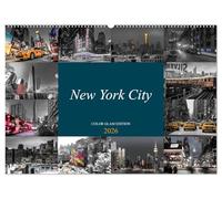 New York City - Color Glam Edition (Wandkalender 2026 DIN A2 quer), CALVENDO Monatskalender: Glamouröser Fotokunst-Kalender der atemberaubendsten Stadt der Welt