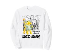 New York City Dog Poodle Statie of Liberty Graphic Designs Sudadera
