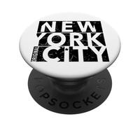 New York City Fashion Graphic Design Shirts, New York City PopSockets PopGrip Adhesivo