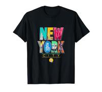 New York City Graphic NYC The City That Never Sleeps Camiseta