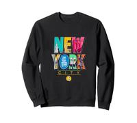 New York City Graphic NYC The City That Never Sleeps Sudadera