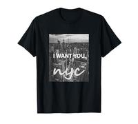 New York City I Want You, Enjoy Cool New York City Skyline Camiseta
