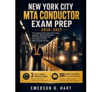 New York City MTA Conductor Exam Prep 2026-2027: A Complete, Independent Study Guide to Exam No. 6626