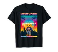 New York City NY Teddy Bear - Urban Bear with American Style Camiseta