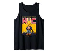 New York City NY Teddy Bear - Urban Bear with American Style Camiseta sin Mangas