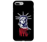 New York City Shirt, New York City Statue of Liberty Graphic Carcasa para iPhone 7 Plus/8 Plus