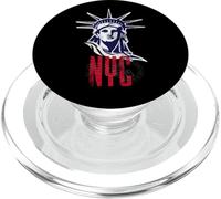 New York City Shirt, New York City Statue of Liberty Graphic PopSockets PopGrip para MagSafe