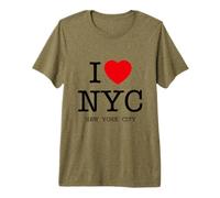 New York City Skyline, NYC 5 Boroughs Graphic Camiseta Premium