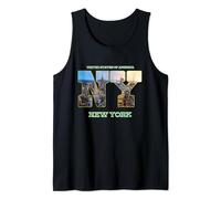New York City Skyline Outfit, I Love New York, New York City Camiseta sin Mangas