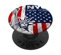 New York City Statue of Liberty T Shirts, Cool New York City PopSockets PopGrip Adhesivo