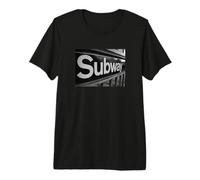 New York City Subway Metro Photography Street NYC Camiseta Premium