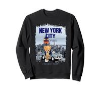 New York City Teddy Bear Stories Illustration Graphic Design Sudadera