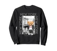 New York City Teddy Bear with The Dumbo Manhattan Bridge Sudadera