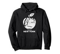 New York City The Big Apple Graphic T-Shirt, New York City Sudadera con Capucha