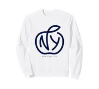 New York City The Big Apple, New York City Graphic Design Sudadera