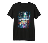 New York City Times Square Skyline tee Shirts, New York City Camiseta Premium