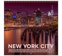 NEW YORK CITY Urban impressions (Wall Calendar 2026 12" x 24" / 30 x 60 cm (open)) CALVENDO 12 Month Wall Calendar