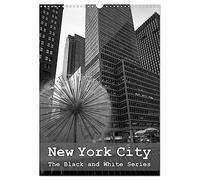 New York City (Wall Calendar 2027 DIN A3 portrait), CALVENDO 12 Month Wall Calendar: The Black and White Series