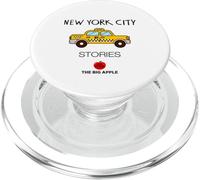 New York City Wonderful Stories The with Famous Yellow Taxi PopSockets PopGrip para MagSafe