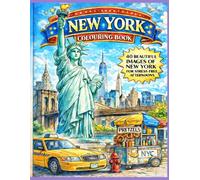 NEW YORK COLOURING BOOK: 40 BEAUTIFUL IMAGES OF NEW YORK TO COLOUR ON A STRESS FREE AFTERNOON (CITIES BY BIF BOOKS COLOURING BOOKS)