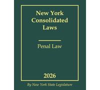 New York Consolidated Laws Penal Law 2026
