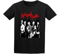 New York Dolls Trash Punk Rock T Shirt Men's Unisex tee Black 3XL