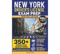 New York Driver's License Exam Prep: Study Guide, Road Signs & Practice Tests to Help You Pass the Written Knowledge Test (FULL COLOR DMV PREP SERIES)