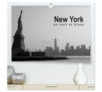 New York en noir et blanc (Calendrier mural 2026 DIN A2 vertical) calendrier de bureau: À la découverte de New York