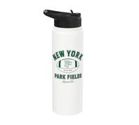 New York Football Vintage Collegiate Sports PAFI955 Stainless Steel Insulated Water Bottle