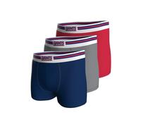 New York Giants 3pk Boxers - BLU/MGR/Red - XXL