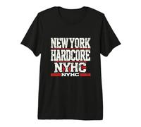 New York Hard-Core NYHC USA Straight-Edge Music Movimiento Camiseta Premium