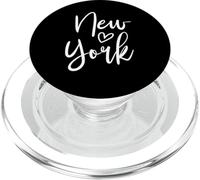 New York Heart - Amor para Mujer Nueva York PopSockets PopGrip para MagSafe