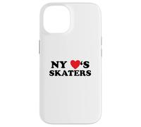 New York Loves Skaters Skateboard Design Carcasa para iPhone 14