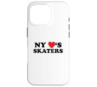New York Loves Skaters Skateboard Design Carcasa para iPhone 16 Pro