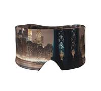 New York Manhattan Bridge - Orejeras opacas para dormir y dormir para dormir o siesta de viaje para casa y oficina