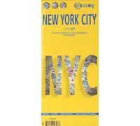 New York. Map Borch 1:15 000: Central New York City, Manhattan, Flushing Meadows, Five Boroughs (Borch Map)