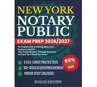 NEW YORK Notary Public Exam Prep 2026/2027: The Complete Guide to Mastering Notary Laws, Procedures, and Ethics 550+ Practice Questions, Full-Length ... Test, and Expert Tips to Ensure Your Success