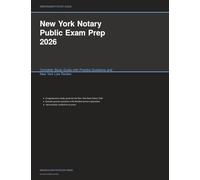 New York Notary Public Exam Prep 2026: Complete Study Guide with Practice Questions and New York Law Review (Meridian Certification Press Study Guides)