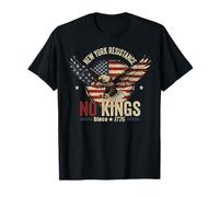 New York NY Resistance No Kings Since 1776 Patriotic Eagle Camiseta