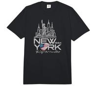 New York NYC Skyline 1664, La Ciudad Que Nunca Duerme Comfort Colors Adult Heavyweight T-Shirt