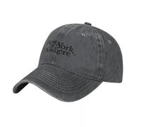 New York OR Nowhere Gorra de béisbol Beach Outing Man Cap Hombre Béisbol Femenino Algodón, para Todas Las Estaciones