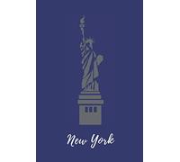 New York: Perfect Size 110 Page New York Travel Journal Notebook Diary (110 Pages, Lined, 6 x 9) (Trip) [Idioma Inglés]