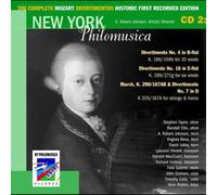 New York Philomusica Chamber Ensemble - The Complete Mozart Divertimentos Historic First Recorded Edition Cd 2