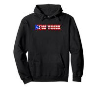 New York Puerto Rico Flag Nuyorican Sudadera con Capucha