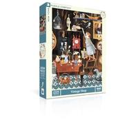 New York Puzzle Company Adelina Lirius Vintage Shop - Rompecabezas de 1000 piezas para noches de juegos familiares de Adelina Lirius