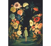 New York Puzzle Company - Dream World The Night Garden - Rompecabezas de 500 piezas para adultos de Emily Winfield Martin