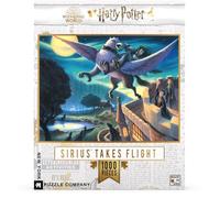 New York Puzzle Company - Harry Potter Sirius Takes Flight - Rompecabezas de 1000 piezas para adultos por Mary GrandPré