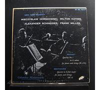 New York Quartet, Mozart / Beethoven - Quartet No. 1 In G Minor For Piano And Strings (K. 478) / Quartet In E-flat Major For Piano And Strings, Op. 16 - Lp Vinyl Record