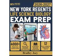NEW YORK REGENTS LIFE SCIENCE BIOLOGY EXAM PREP 2026-2027: Comprehensive Review, Practice Tests, and Expert Strategies for Exam Excellence
