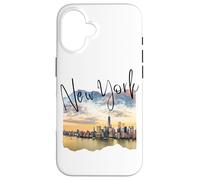 New York Skyline Tourist Souvenir Familia Hombres Mujeres Niños Niña Carcasa para iPhone 16